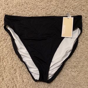 Michael Kors black bathing suit bottoms